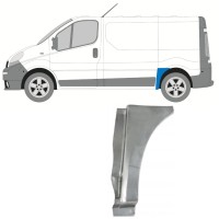 Rear wing repair panel for Opel Vivaro 2001-2014 / Left 15765