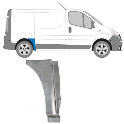 Rear wing repair panel for Nissan Primastar 2001-2014 / Right 15766