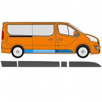 Side trim for Renault Trafic 2014- / LWB / Right / Set 11254