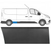 Rear wing side trim