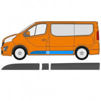 Side trim for Renault Trafic 2014- / SWB / Left / Set 11257