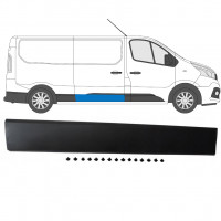 Sliding door trim for Renault Trafic 2014- / Right 8217