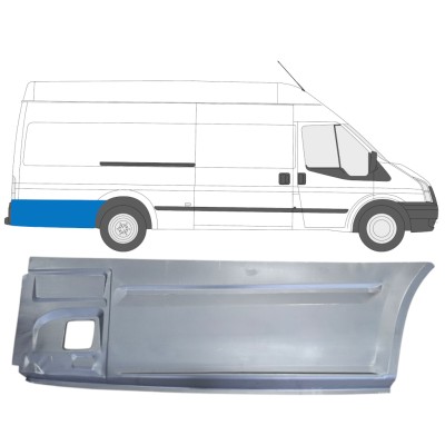 Rear wing repair panel for Ford Transit 2000-2013 / Right 14615