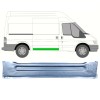 Outer sliding door repair panel