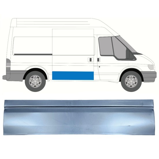 Outer sliding door repair panel for Ford Transit 2000-2013 / Right 15130