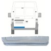 Rear door repair panel