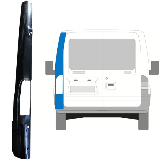 Pillar repair panel for Ford Transit 2000-2013 / Left 15979
