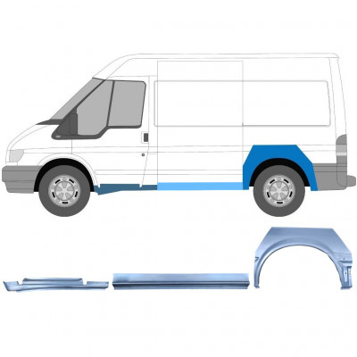 FORD TRANSIT 2000-2013 SWB REPAIR PANEL / SET / LEFT