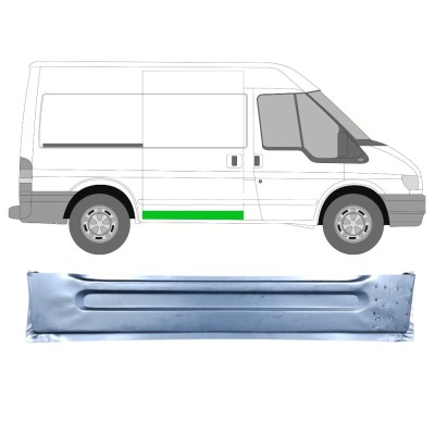 Inner sliding door repair panel for Ford Transit 2000-2013 / Right 15129
