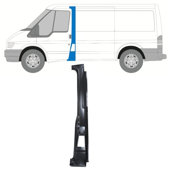 Pillar repair panel for Ford Transit 2000-2013 / Left 16062