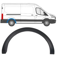 Rear wing side trim for Ford Transit 2014- / Right 14668