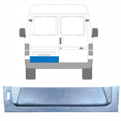 Low rear door repair panel for Ford Transit 1985-2000 / Left 8449