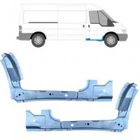 Inner front section repair panel for Ford Transit 2000-2013 / Left+Right / Set 10431