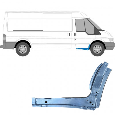 FORD TRANSIT 2000-2013 INNER SILL REPAIR PANEL / RIGHT