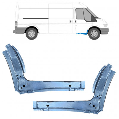 Inner sill repair panel for Ford Transit 2000-2013 / Set 11909