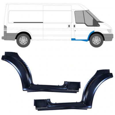 FORD TRANSIT 2000-2013 1/3 FRONT SILL PANEL / SET