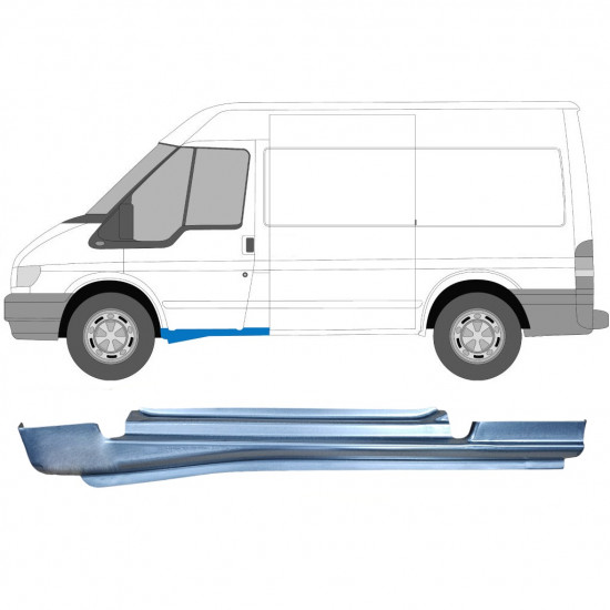 Front door sill repair panel for Ford Transit 2000-2013 / Left 5302