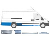 Repair panel set for Ford Transit 2000-2013 / Right / 14683