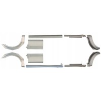 Sill and rear wing repair panel for Ford Transit 2000-2013 / Left+Right / Set 10630