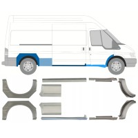 Sill and rear wing repair panel for Ford Transit 2000-2013 / Left+Right / Set 10640