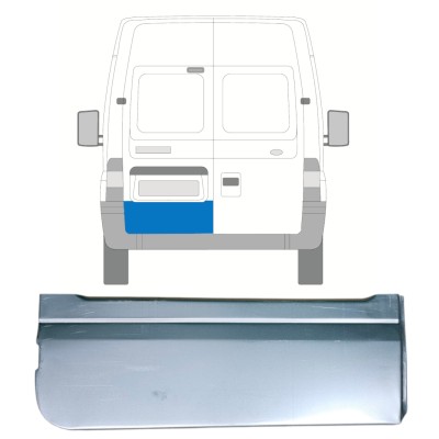 Rear door repair panel for Ford Transit 2000-2013 / Left 14533