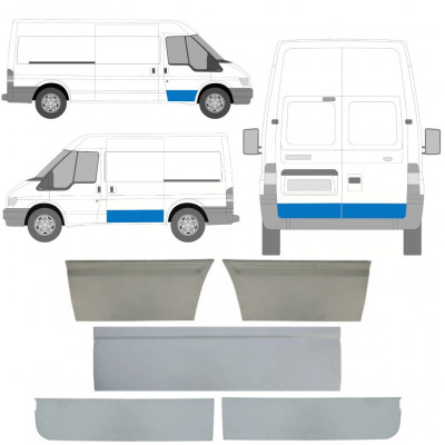 FORD TRANSIT 2000-2013 DOOR REPAIR PANEL / SET