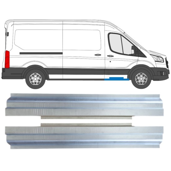 Sill repair panel for Ford Transit 2014- / Left+Right / Set 16141