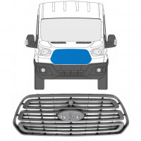 Grey grille for Ford Transit 2014- 8030