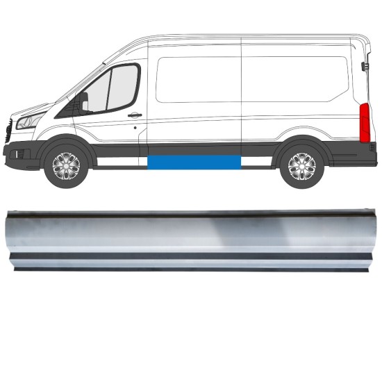 Side repair panel for Ford Transit 2014- / Left 14921