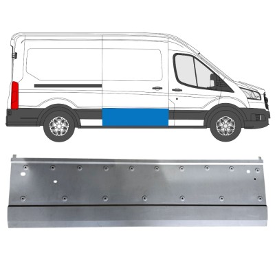 Sliding door repair panel for Ford Transit 2014- / Right 14919