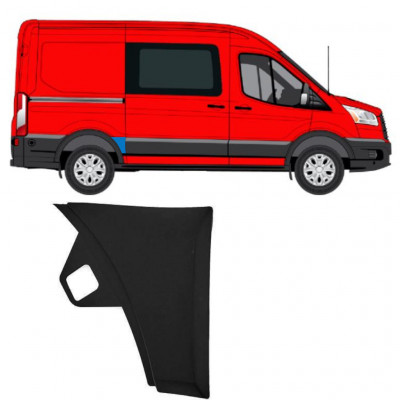 FORD TRANSIT 2014- SWB REAR WING MOULDING TRIM PANEL / RIGHT