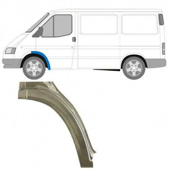  FORD TRANSIT 1985-1991 FRONT WHEEL ARCH / LEFT