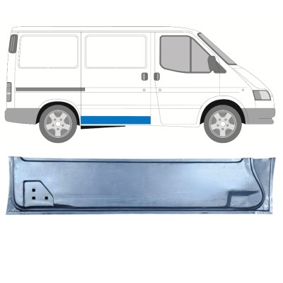 Inner sliding door repair panel for Ford Transit 1986-2000 / Right 16021