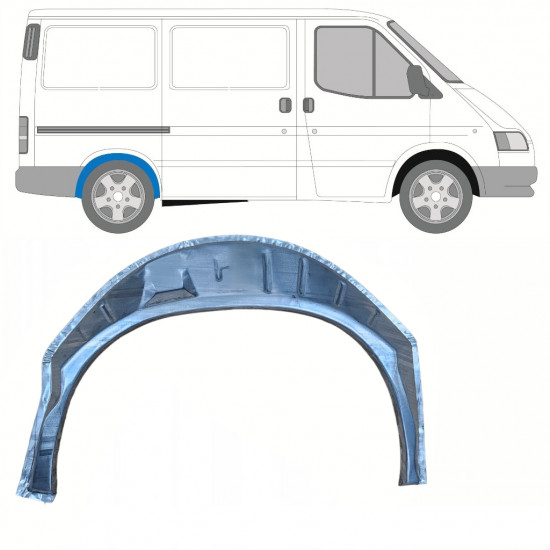 FORD TRANSIT 1991-2000 INNER REAR WHEEL ARCH SWB / RIGHT 