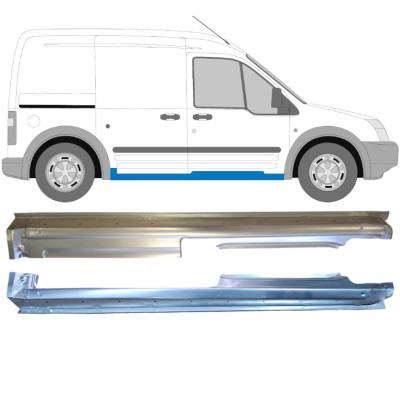 Full sill repair panel for Ford Transit Connect 2003-2013 / Left+Right / Set 14614