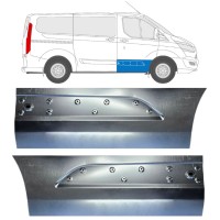 Front door repair panel for Ford Transit Custom 2013-2023 / Left+Right / Set 15967