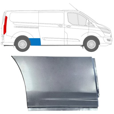 Rear wing repair panel for Ford Transit Custom 2013-2023 / Right 15970