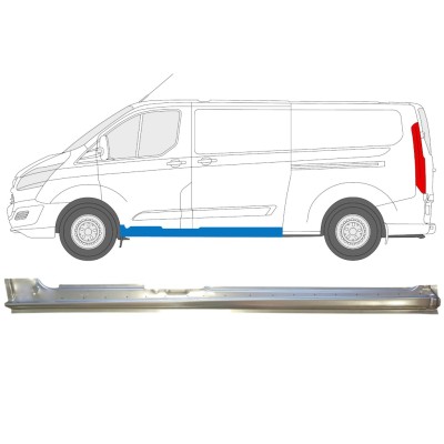 Sliding door sill repair panel for Ford Transit Custom 2013-2023 / Left 14645