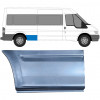 Rear wing repair panel