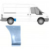Rear wing repair panel