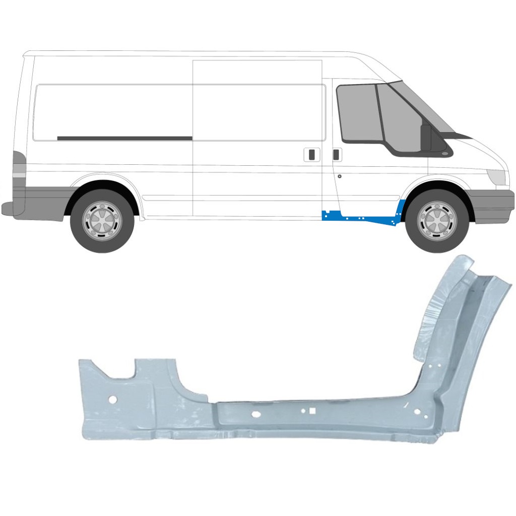 FORD TRANSIT 2000-2013 INNER FRONT PANEL / RIGHT
