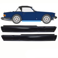 Full sill repair panel for Triumph TR6 1969-1976 / Left+Right / Set 10762