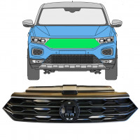 Grille for Volkswagen T-roc 2017- 7556