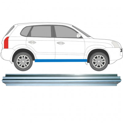 Sill repair panel for Hyundai Tucson 2004-2010 / Left = Right (symmetrical) 6309