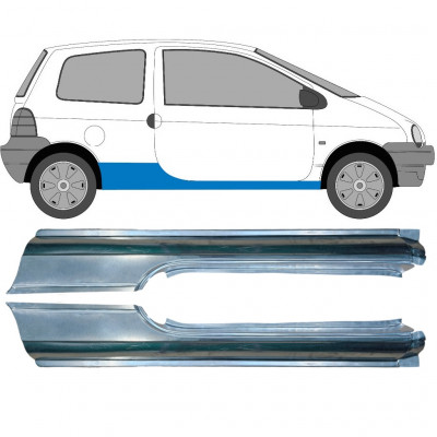 Sill repair panel for Renault Twingo 1993-2007 / Left+Right / Set 9523