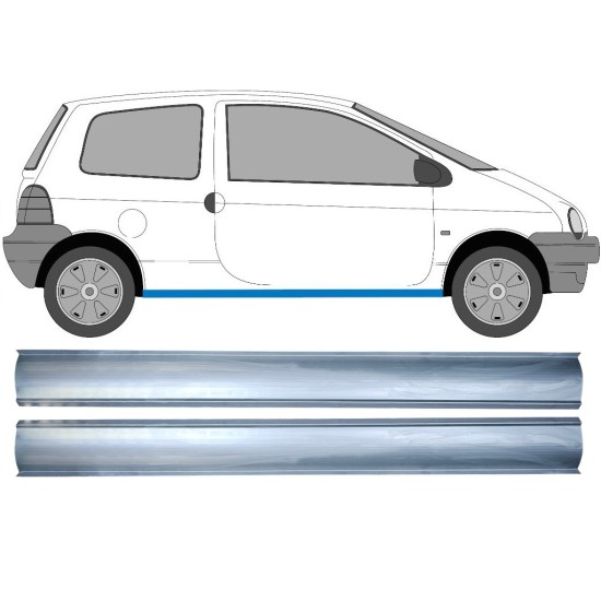 Sill repair panel for Renault Twingo 1993-2007 / Left+Right / Set 16149