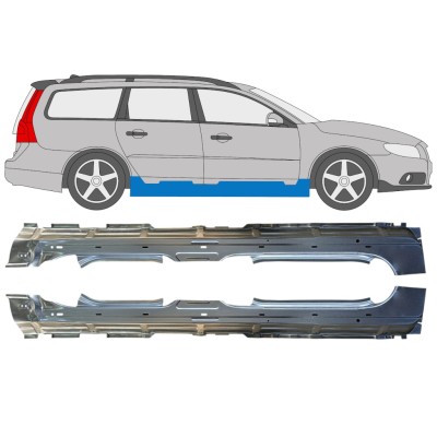 Full sill repair panel for Volvo V70 2007-2016 / Left+Right / Set 16276