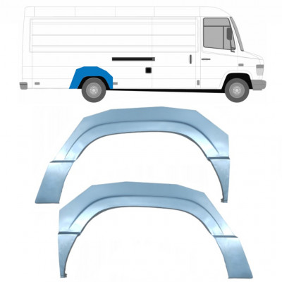 MERCEDES VARIO 1996- REAR WHEEL ARCH / PAIR