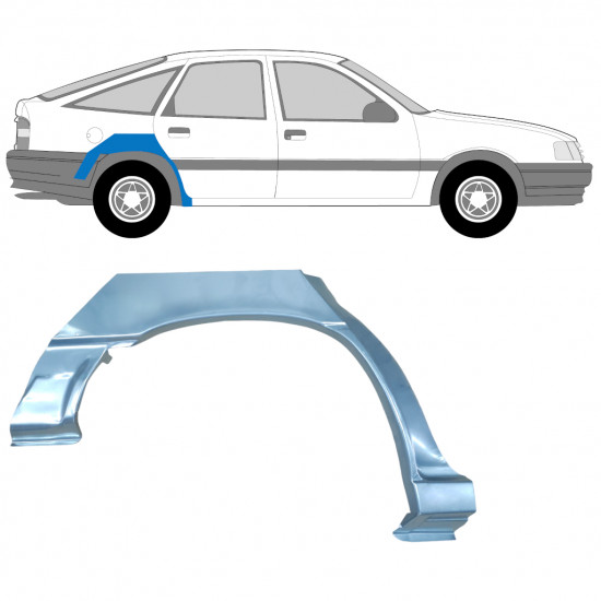 OPEL VECTRA 1988-1995 REAR WHEEL ARCH / RIGHT