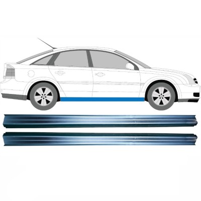 Lower sill repair panel for Opel Vectra C 2002-2009 / Left+Right / Set 16098